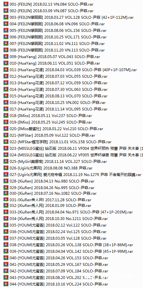 图片[2]-嫩模 Solo-尹菲 高清视频17套+写真61套图，大小19.79G-我的动漫